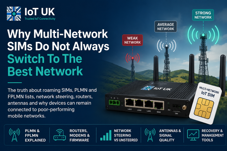 Why Multi-Network SIMs Do Not Always Switch To The Best Network